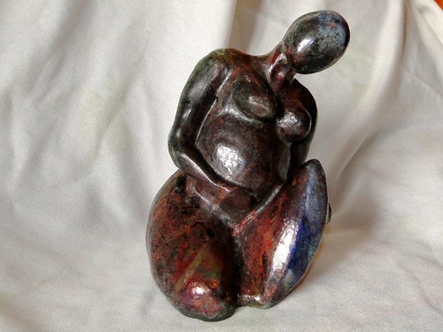 femme penchée