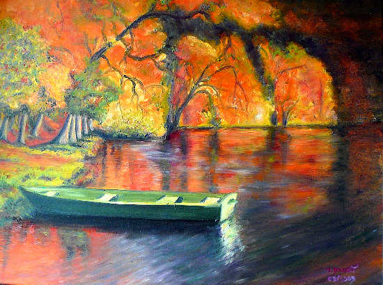 lac jura en automne