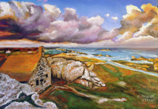 bretagne maison ds les rochers