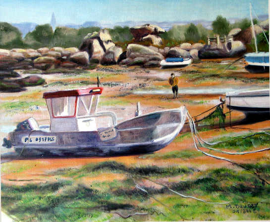tregastel bateaux echoues