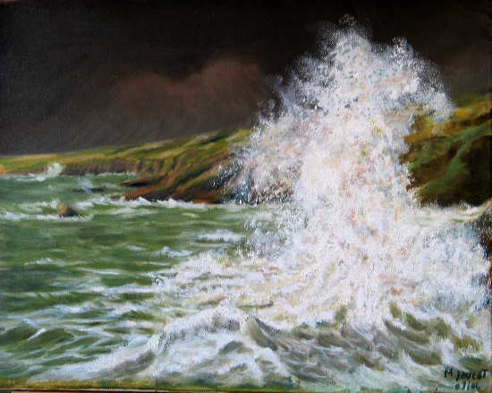 bretignolles vague avant l'orage